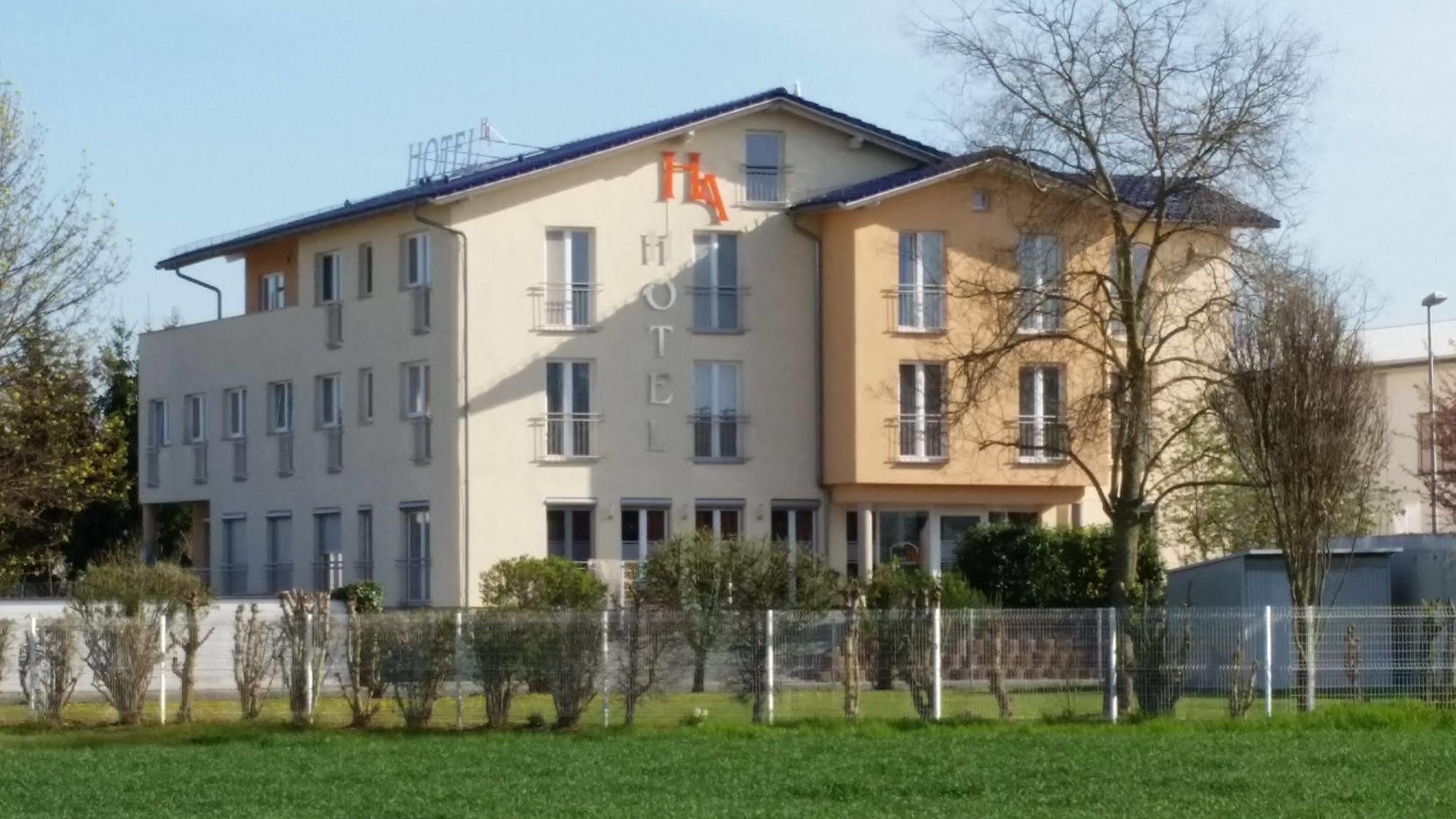 Hotel Ackermann Riedstadt Exterior photo